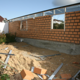 Agrandissement terrasse pour espace de jeu pour enfants Vauvert